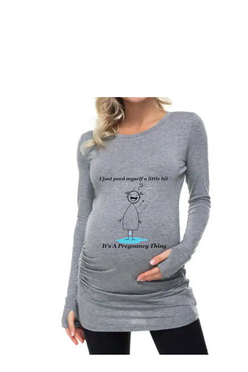 Long Sleeve Maternity Shirt A New Conception 4D Ultrasound Studio